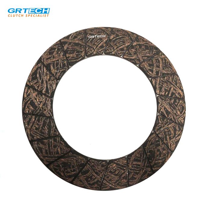 High Copper Wire Content Clutch Facing For Car